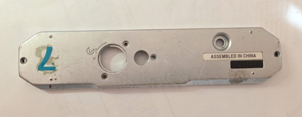 Pentax K1000 camera bottom base plate for 3rd Generation, Plastic China Version
