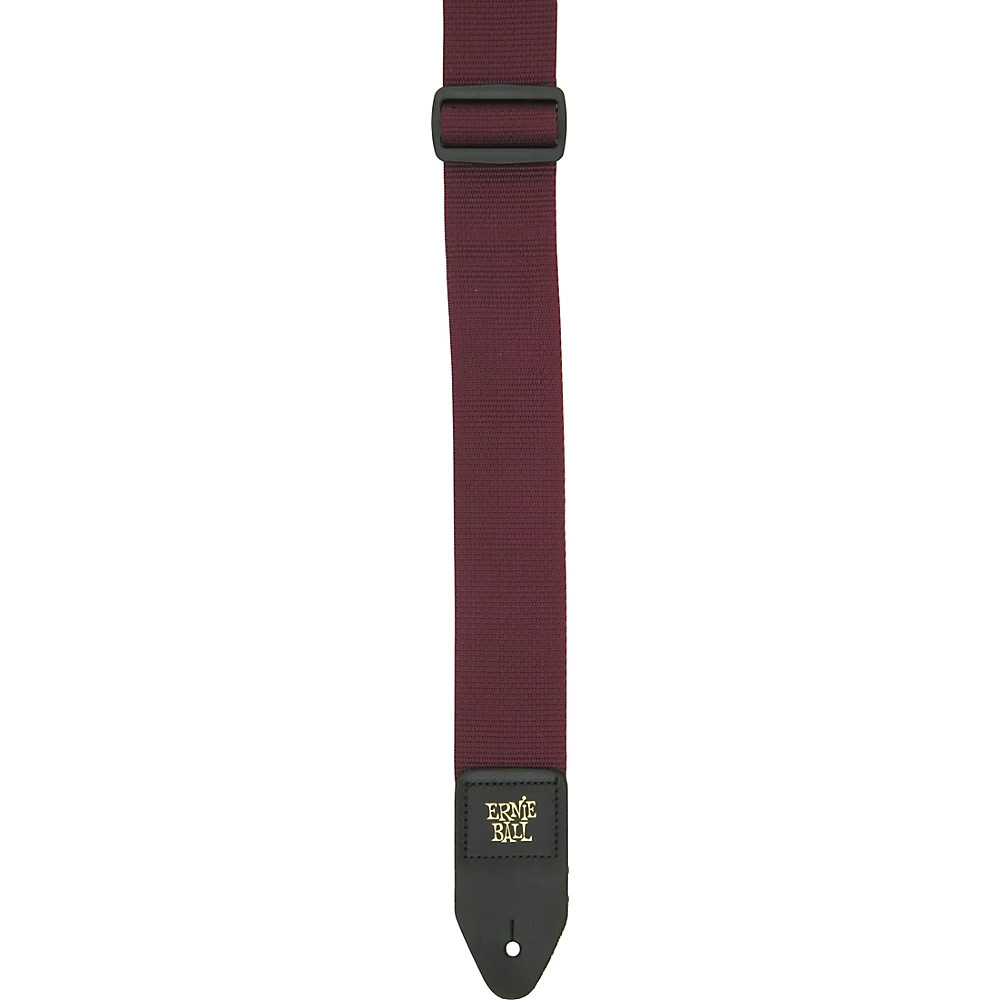 Ernie Ball 2" Poly Pro Strap Burgundy