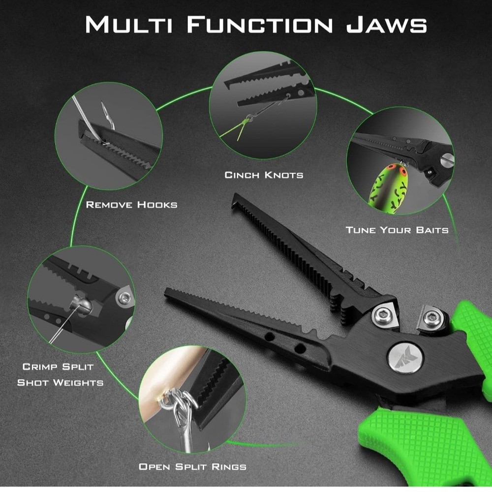 Kastking Cutthroat 7" Pliers & 5" Braid Scissors