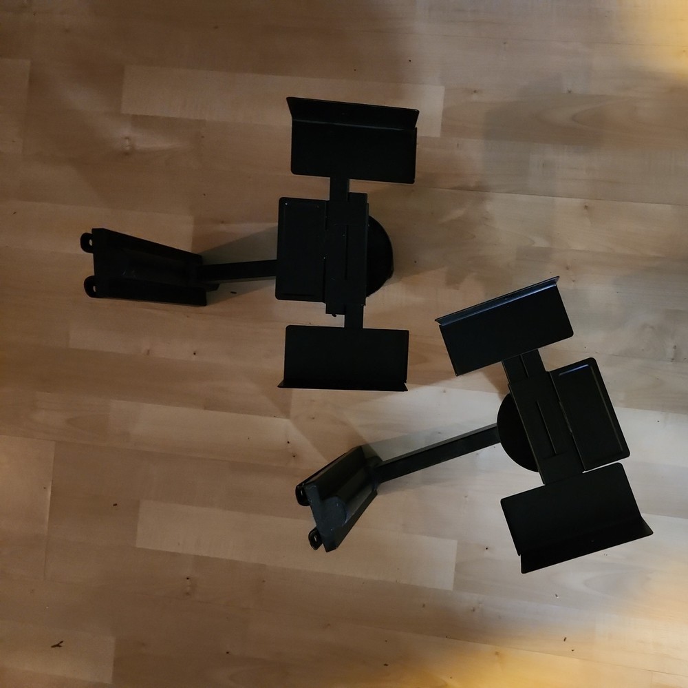 Speakers Wall Mount Adjustable Swivel, Brackets Pair