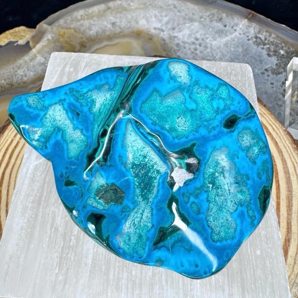 Chrysocolla & Malachite-Collectors Quality