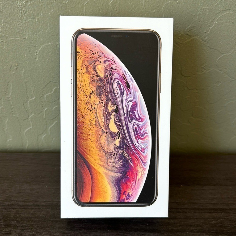 Apple iPhone XS Empty Storage Box with Apple Decals