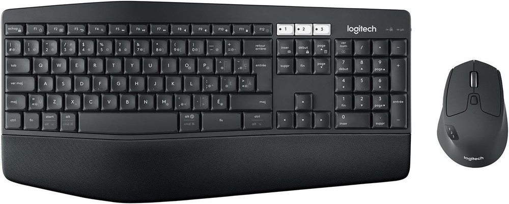 LOGITECH MK850 PERFORMANCE WIRELESS KEYBOARD,MOUSE COMBO - FRENCH LAYOUT - BLACK