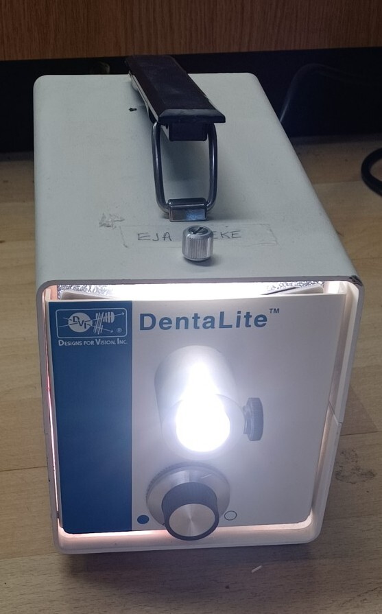 DentaLite DVI FO-150 Microscope EJA EKE Halogen Light Source Illuminator