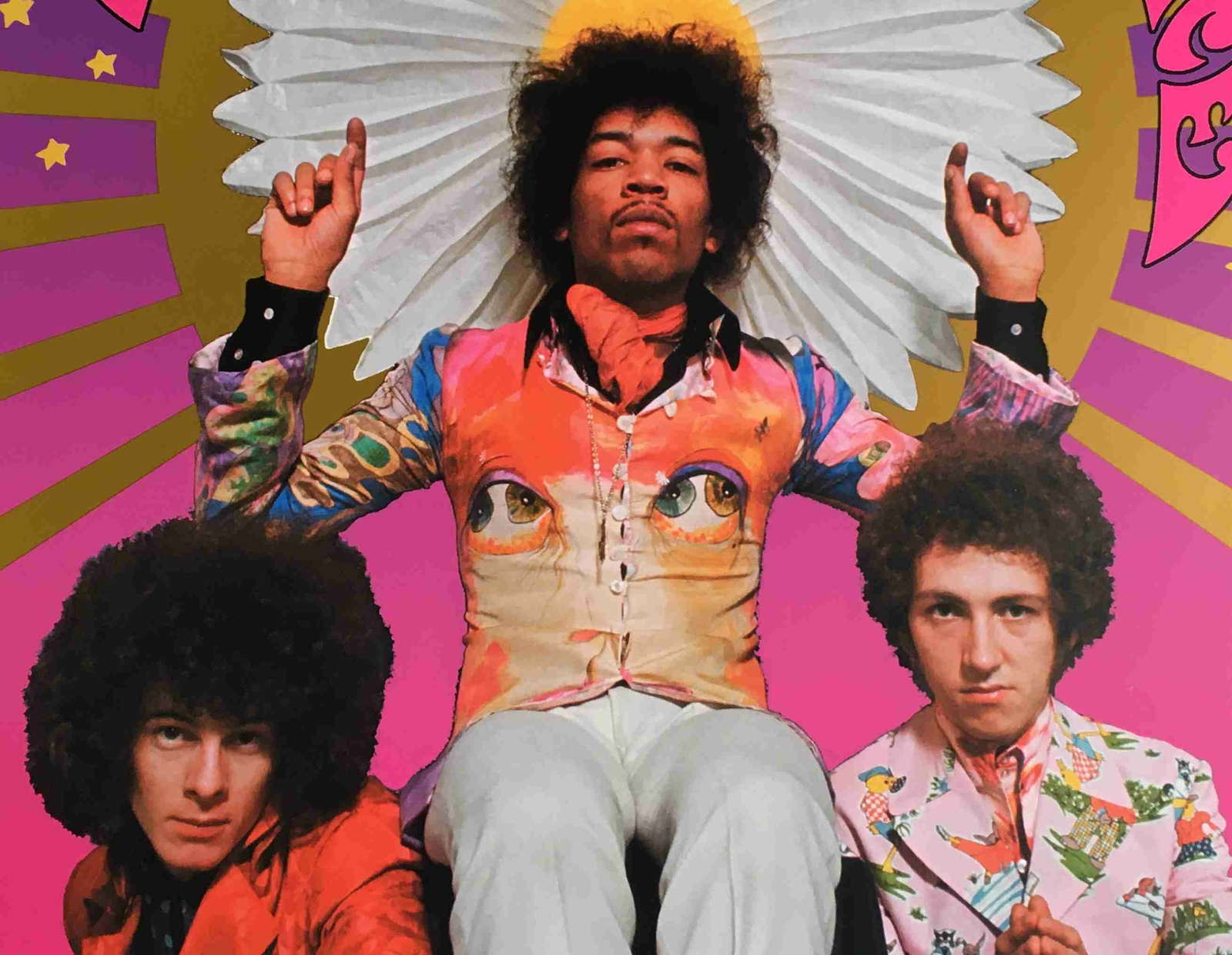 Jimi Hendrix Experience Poster for 1967 Saville Theater Performance Karl Ferris
