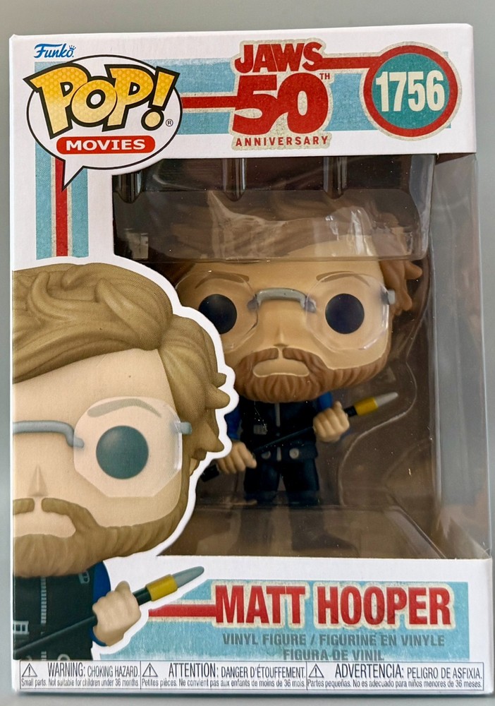 Funko Pop! Jaws (50th Anniversary) Matt Hooper #1756