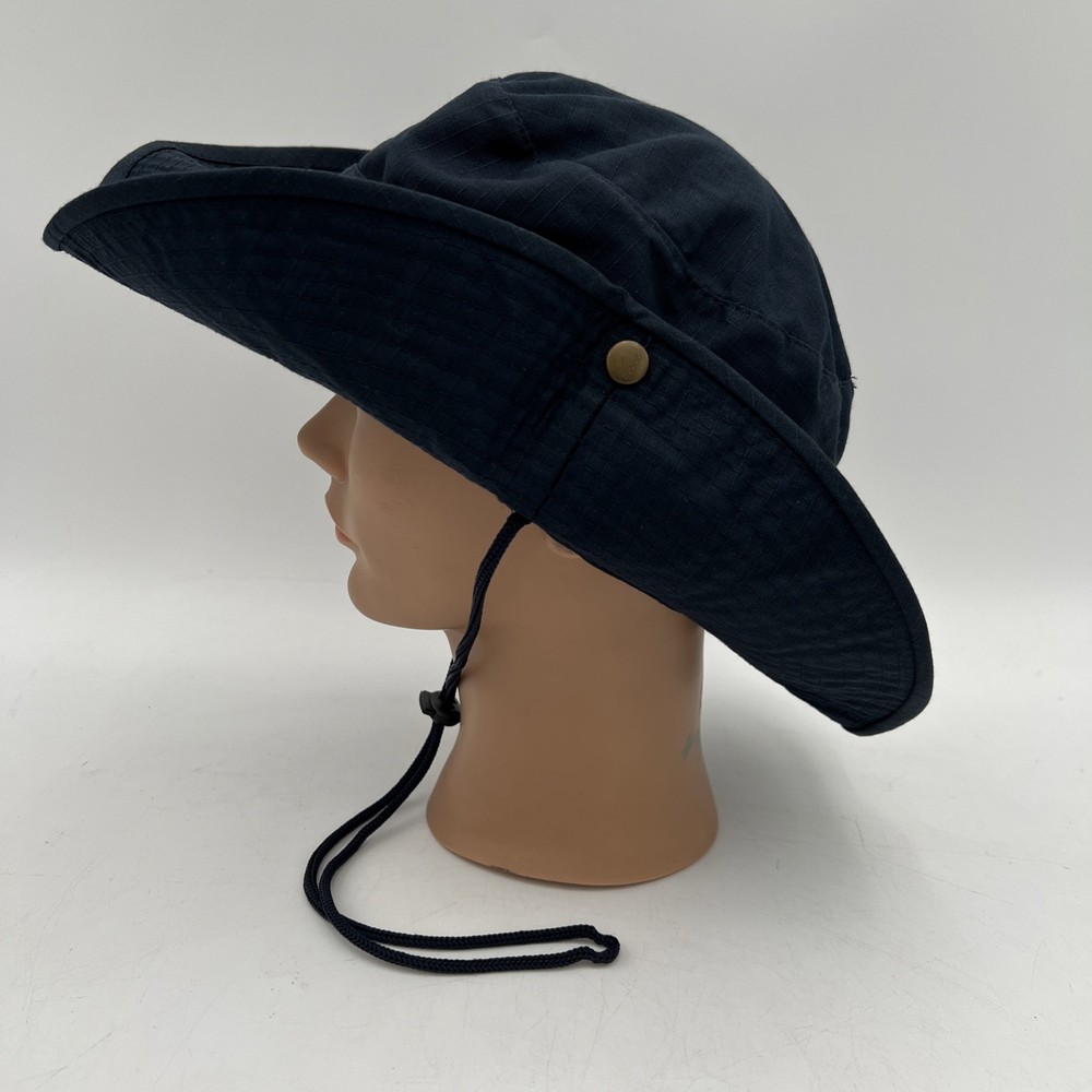 Atacama Large Millimeter Array (ALMA) Hat Blue Rip Stop Boonie Hat, Chinstrap