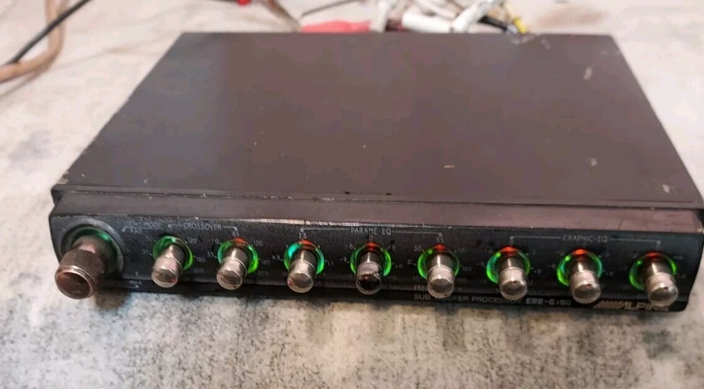 ALPINE ERE G-190 SUBWOOFER PROCESSOR