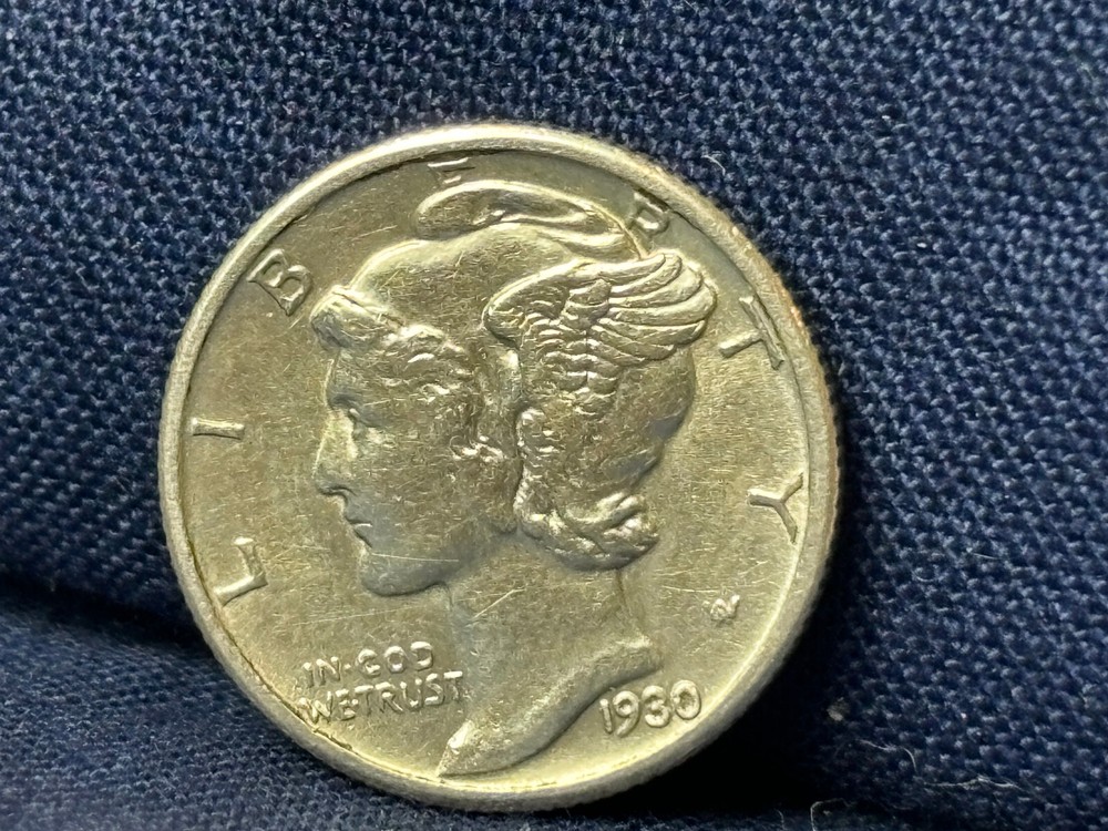 1930 Mercury Dime