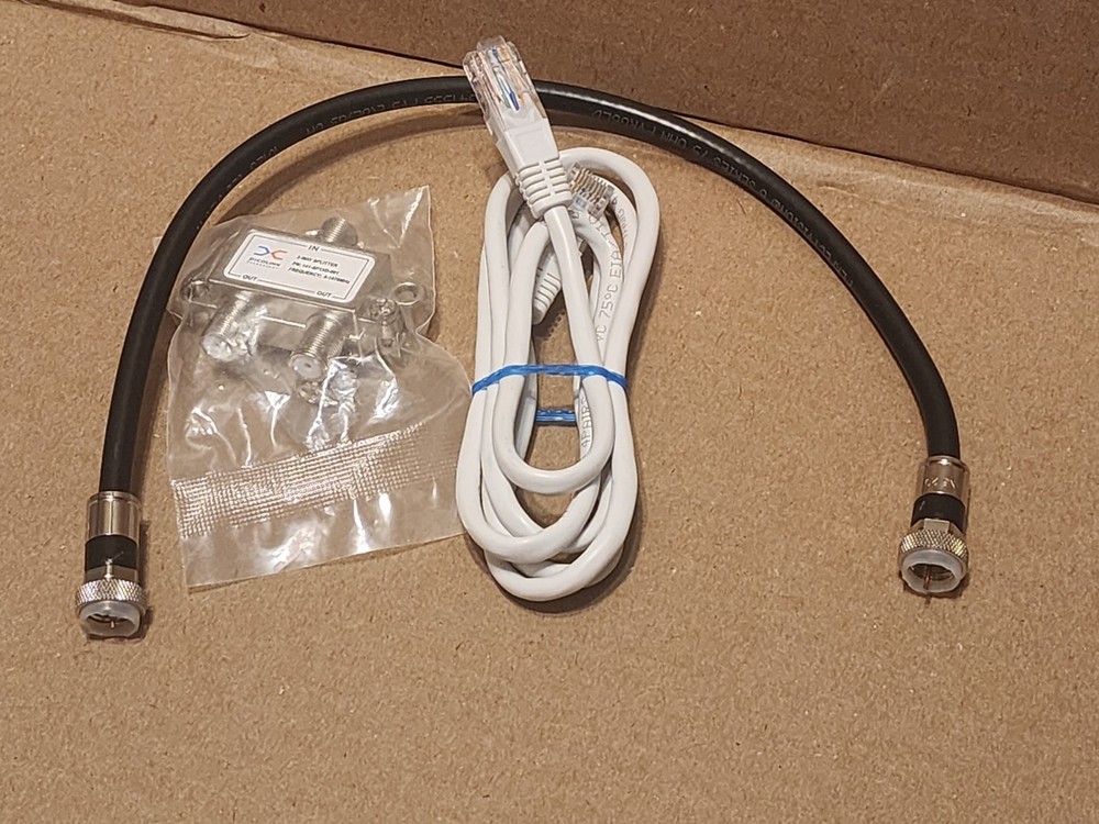 Single Actiontec ECB7250 ScreenBeam MoCA 2.5 Ethernet Over Coax Adapter -