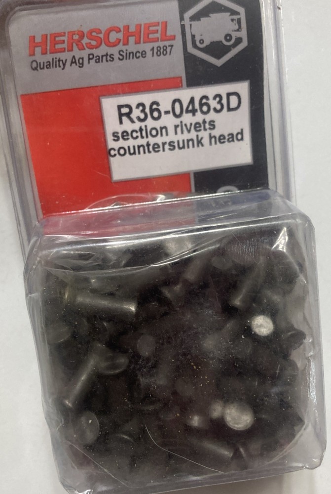 Herschel R36-0463D Section Rivets Countersunk Head