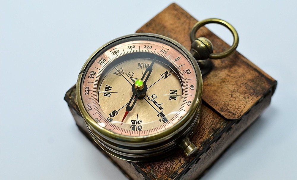 Brass Dollond Copper Compass