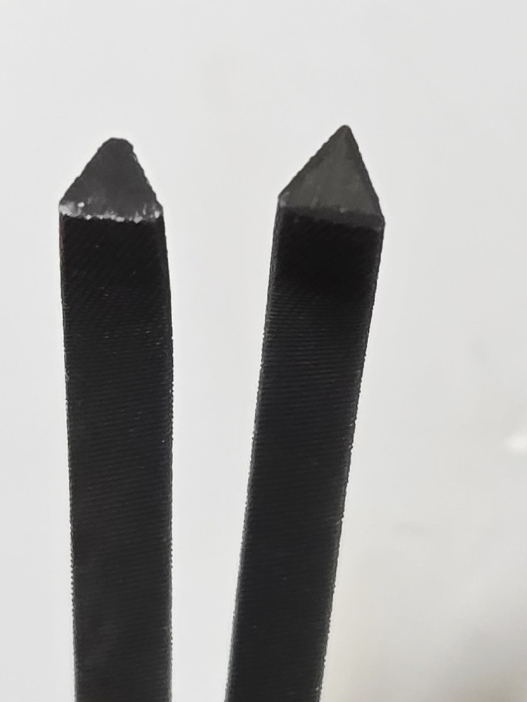 Mini Half Triangle Curved File 2.5" 2pk