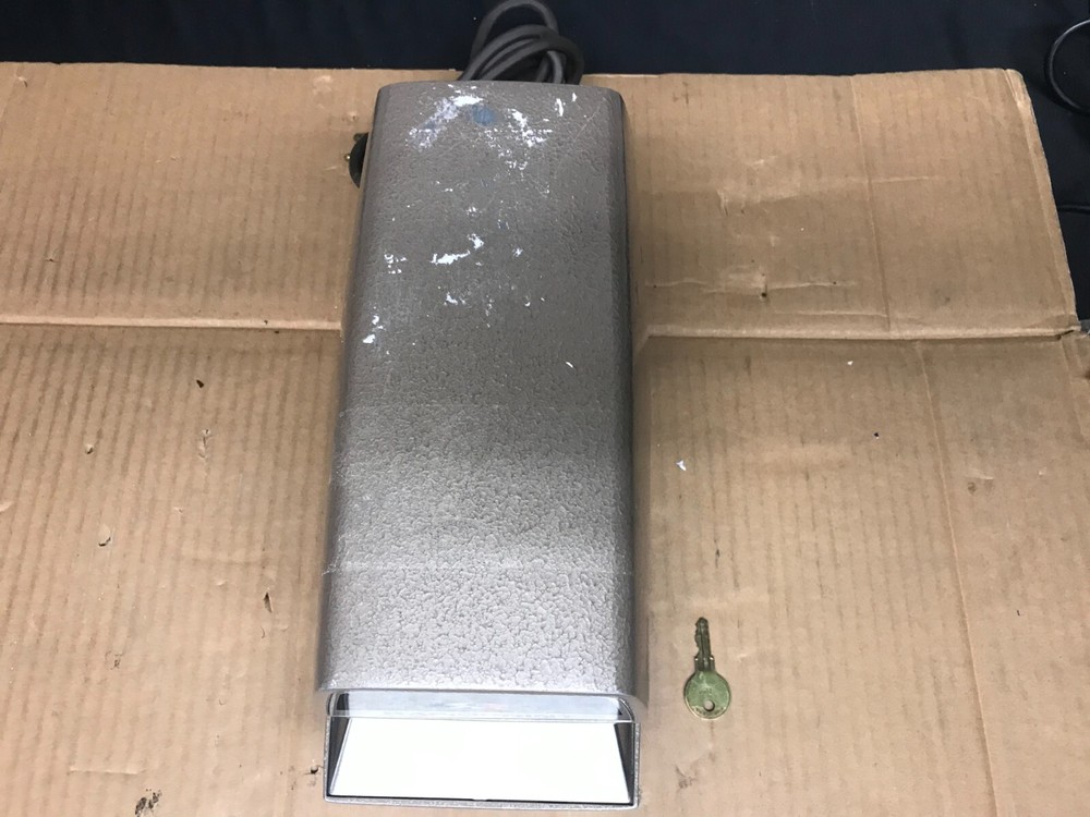 Rapidprint Model AR-E Electric Date Time Clock Stamp Machine W/ Key