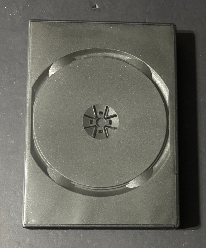 Black 6 Disc DVD Case With Two Trays