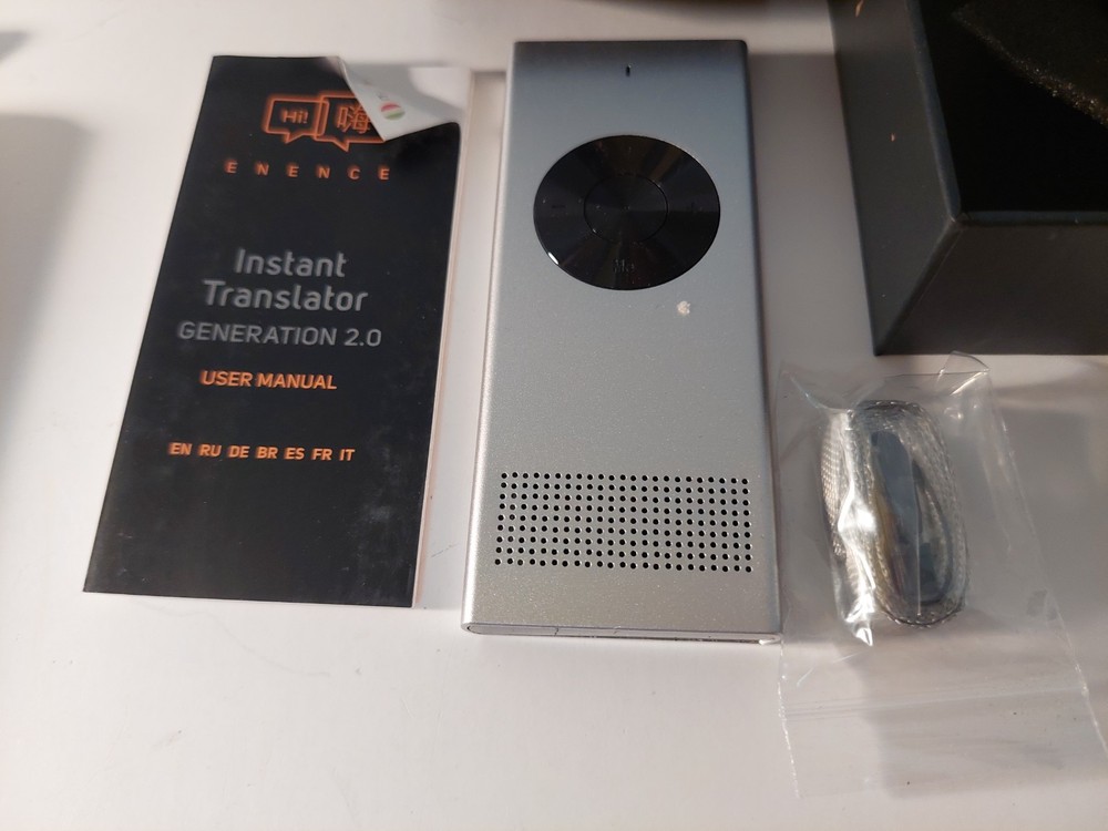 Enence Instant Language Translator Device Personal Language Assistant New