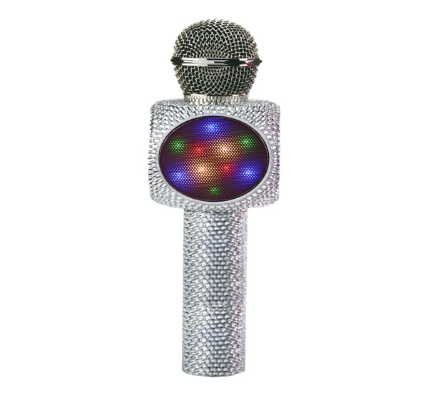 Silver Bling Wireless Karaoke Microphone - (SAB-SILVER)