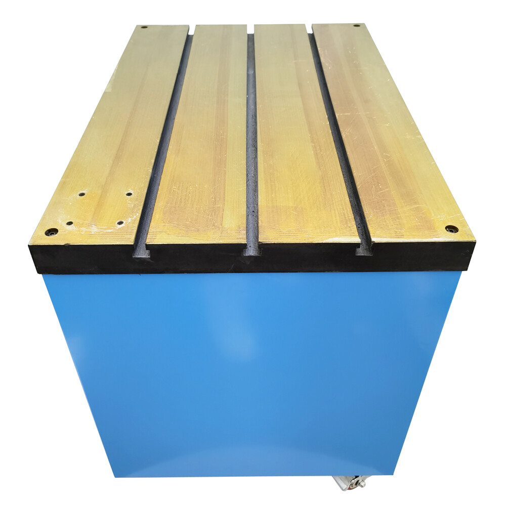 Movable T-Slot Workbench Base with Drawer for Tapping Machine Series Fixation
