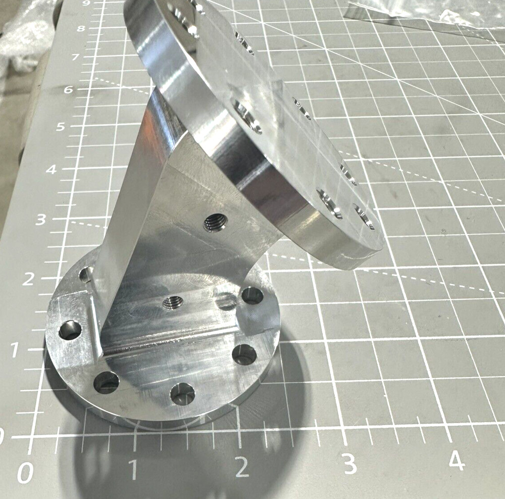 Ready Robotics Schunk Robot 45 Degree Angle Tool Flange Bracket *NEW*