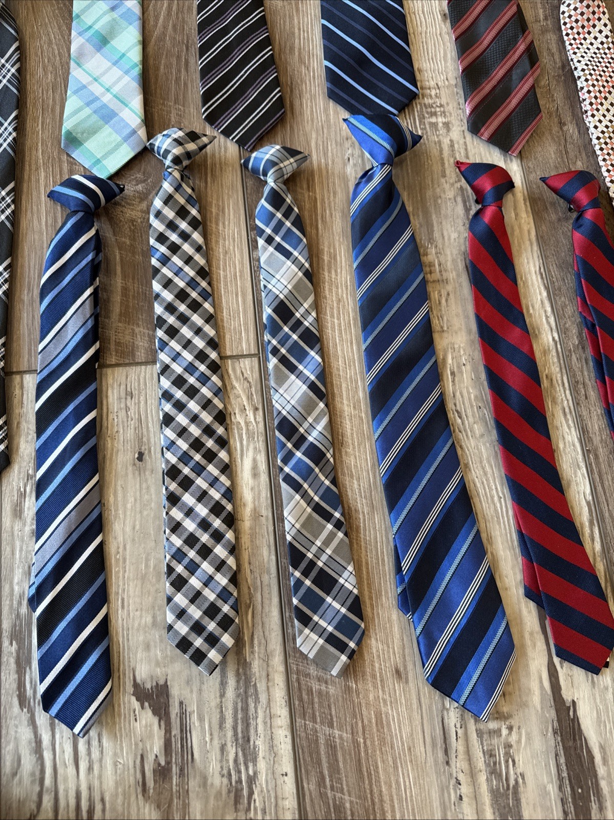 Ties For Children/Preteens Includes Clip Ons And Bow Ties Lot Of 16