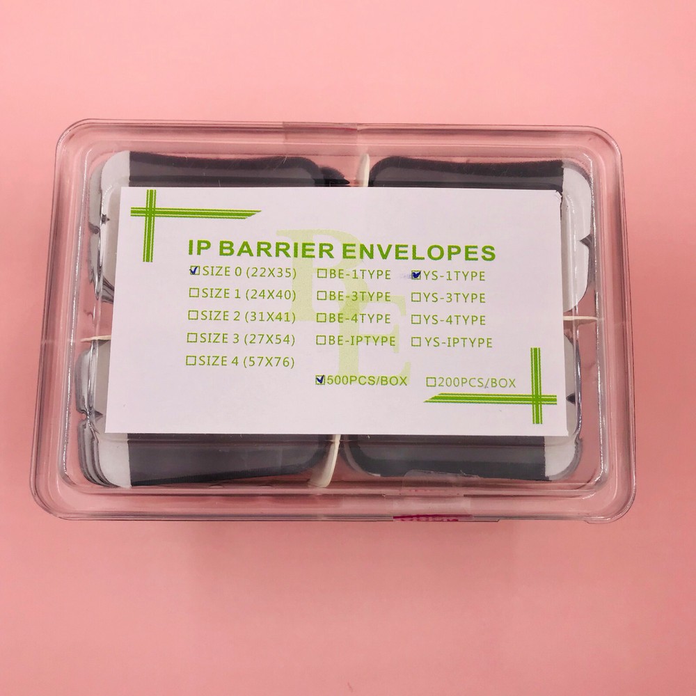 2000pc Digital X ray Barrier Envelope Sleeves for Phosphor Plate Scan Size 2&0