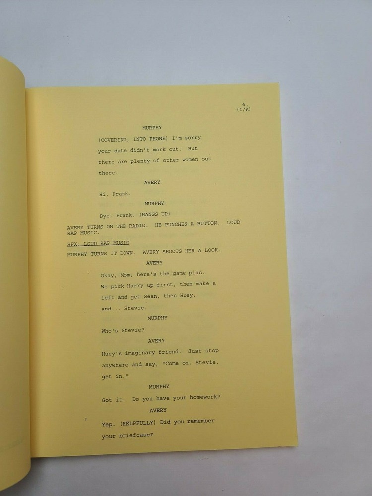 MURPHY BROWN / Norm Gunzenhauser 1997 TV Script, "Operation: Murphy Brown"