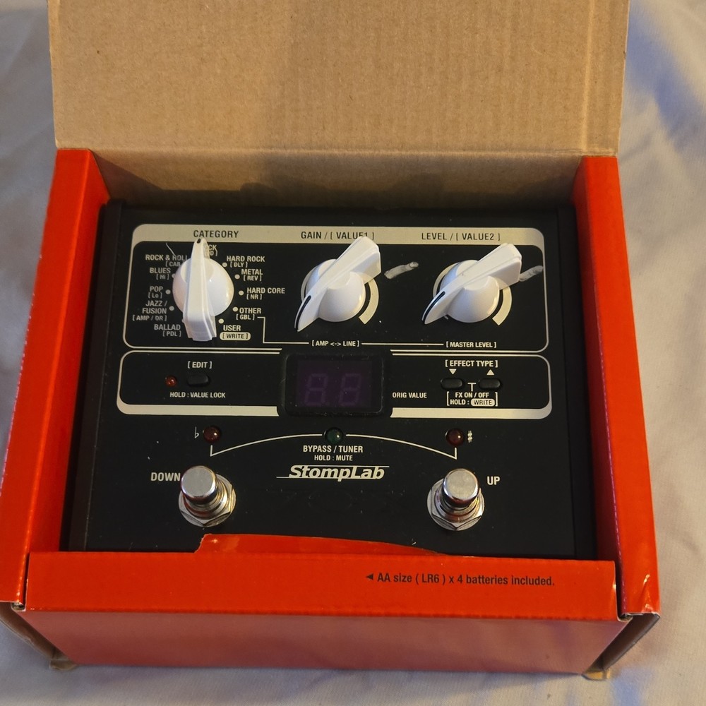 Vox StompLab IG Digital Modeling Multi-Effects Processor for Electric Guitar