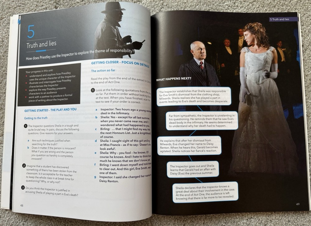 GCSE ‘An Inspector Calls’ AQA Student Book