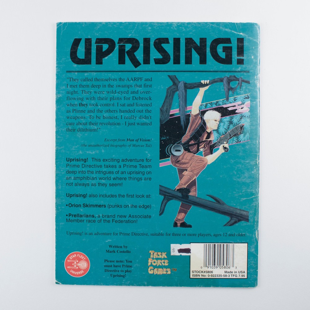 Uprising! - Prime Directive - Task Force Games - TFG 5806