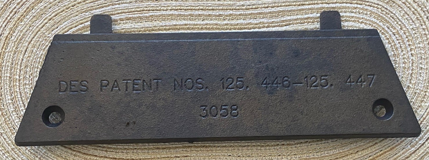 Lodge Sportsman Cast Iron Grill Fire Door w/Wildlife Scene - RESTORED