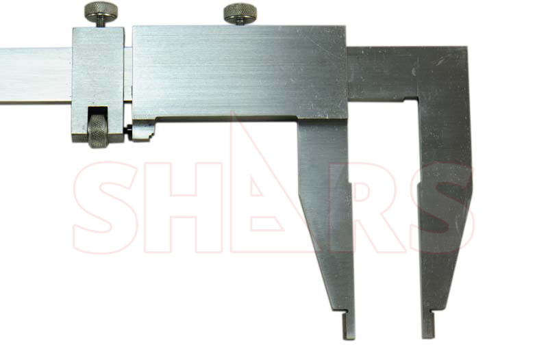 24" / 600mm Heavy Duty Vernier Caliper 3.94" Jaw Depth + Inspection Report R}
