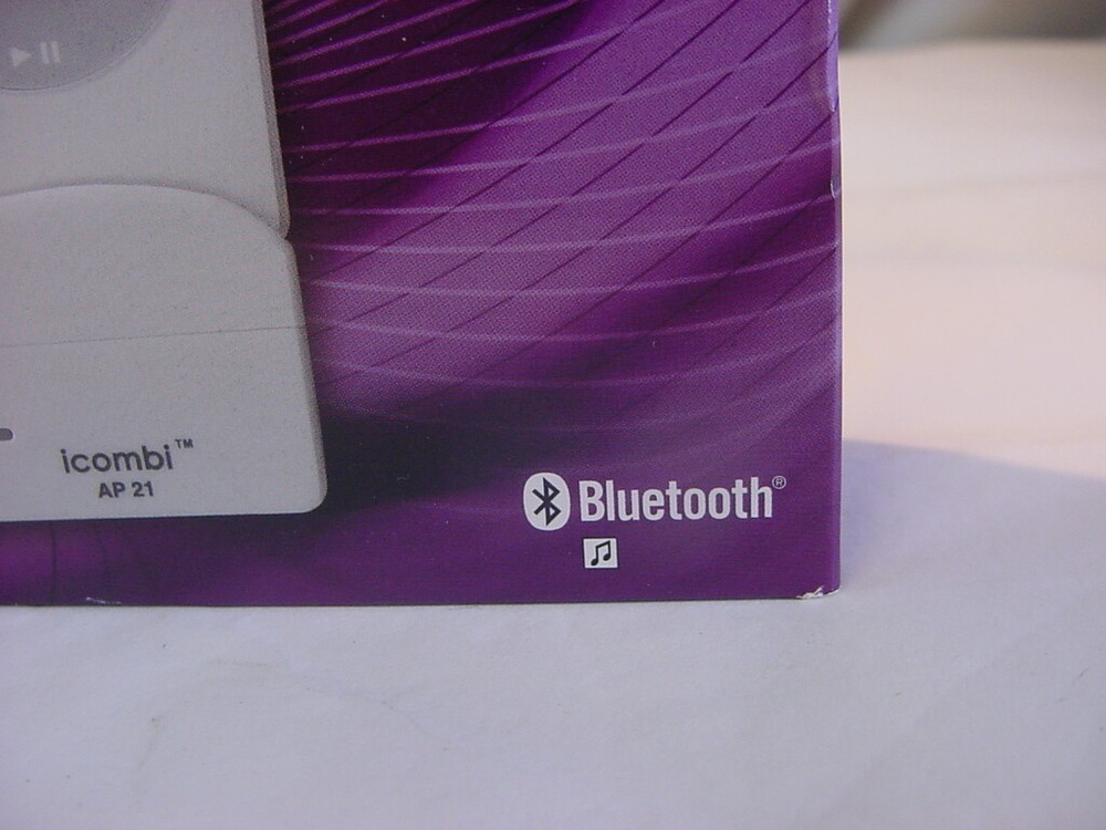 NEW SEALED - iCOMBI AP21 BLUETOOTH STEREO FOR iPOD