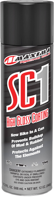 Maxima Racing Oils SC1 High Gloss Silicone Clear Coat 17.2oz. Spray (4 Cans)