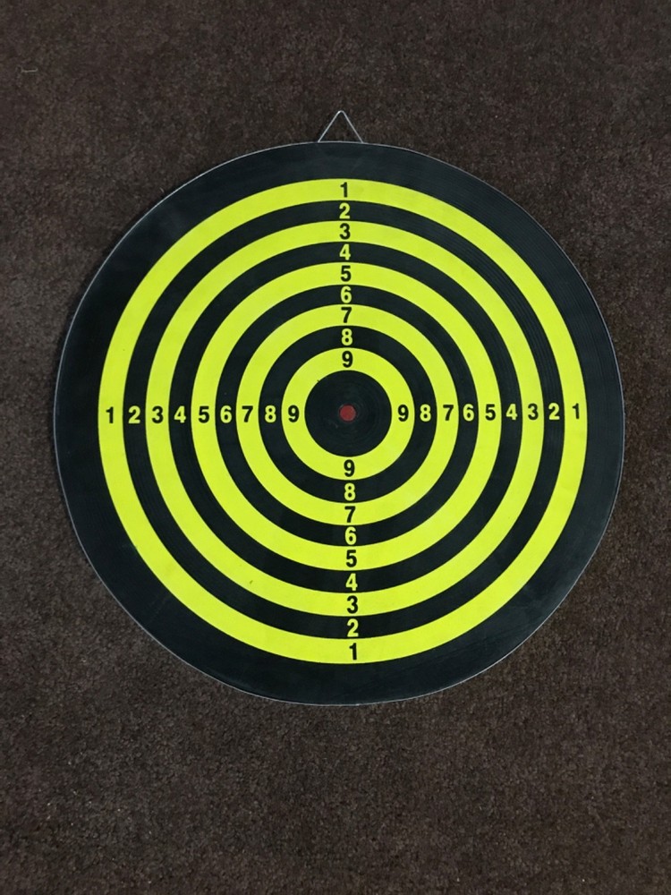 Vintage J&B dartboard