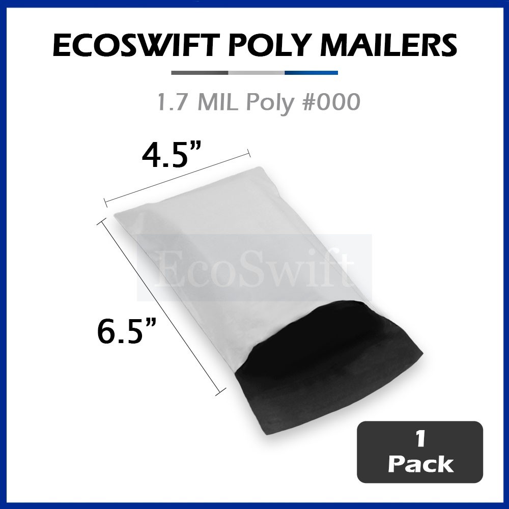 eBay Standard Envelope 6.5x4.5 Small Poly Mailers Bags 50 100 250 500 1000 Bulk