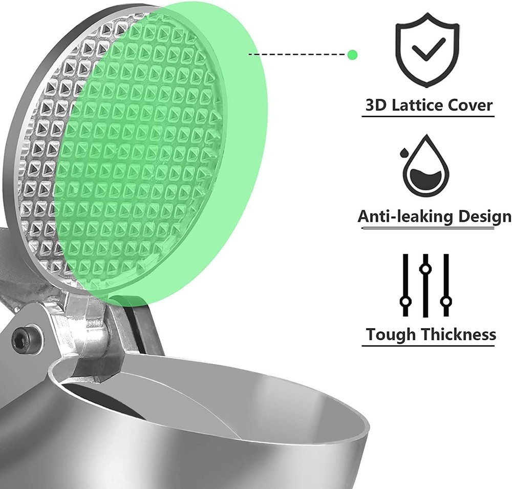 Professional 3-Blade Ice Shaver with Waterproof Switch - 286lbs/hr Performance