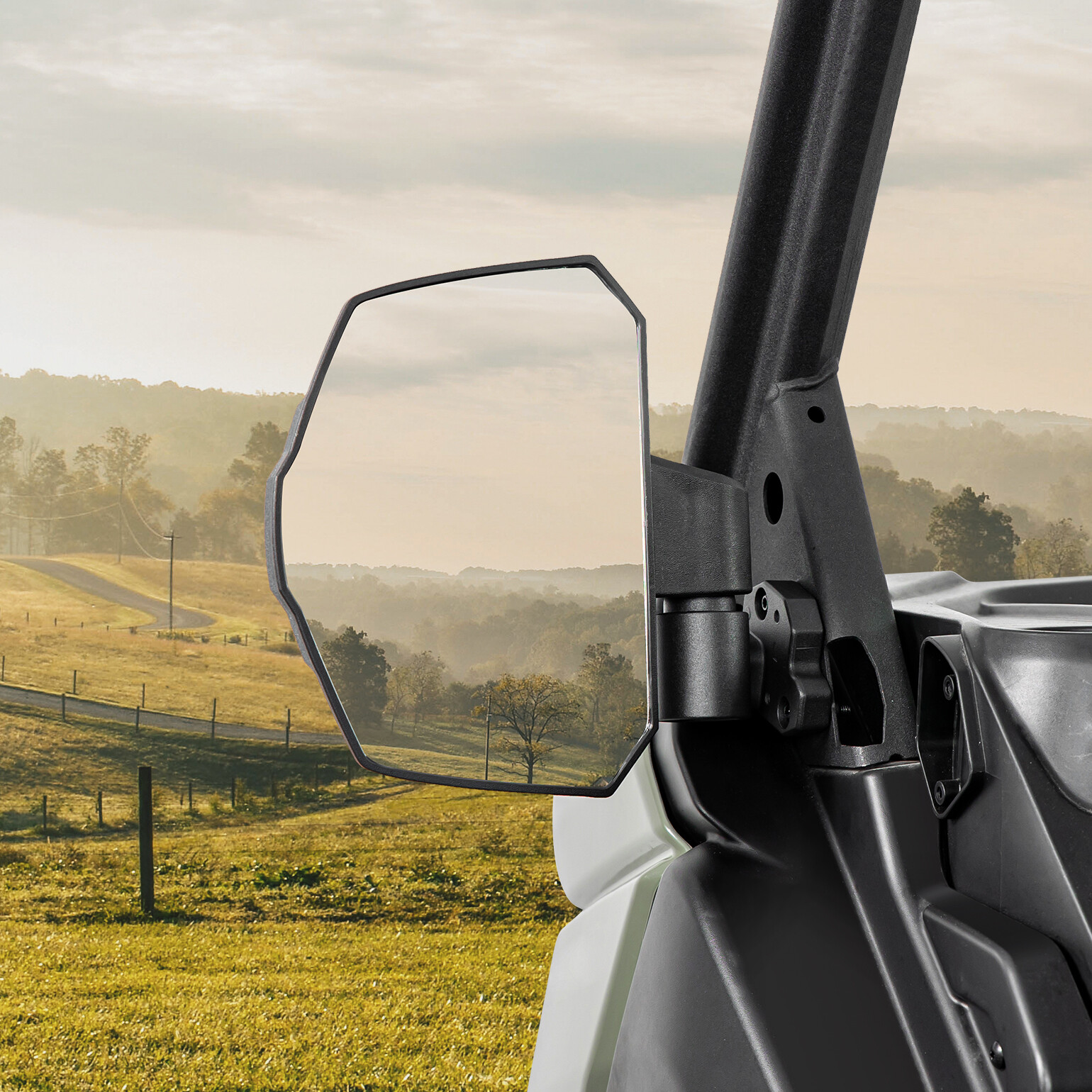 2PCS Left and Right Side Mirrors For 2017-22 Can Am Defender HD5 /8/10 715008101