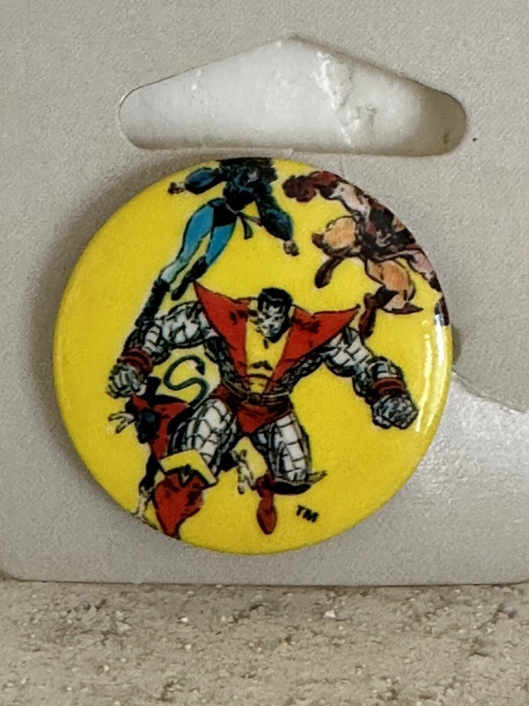 Uncanny X-men Vintage Colossus Button 1.5”
