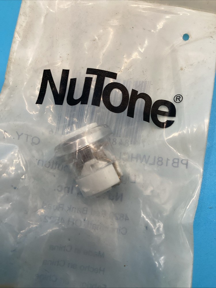 PB18LWHCL Doorbell Kit Lighted Pushbutton New