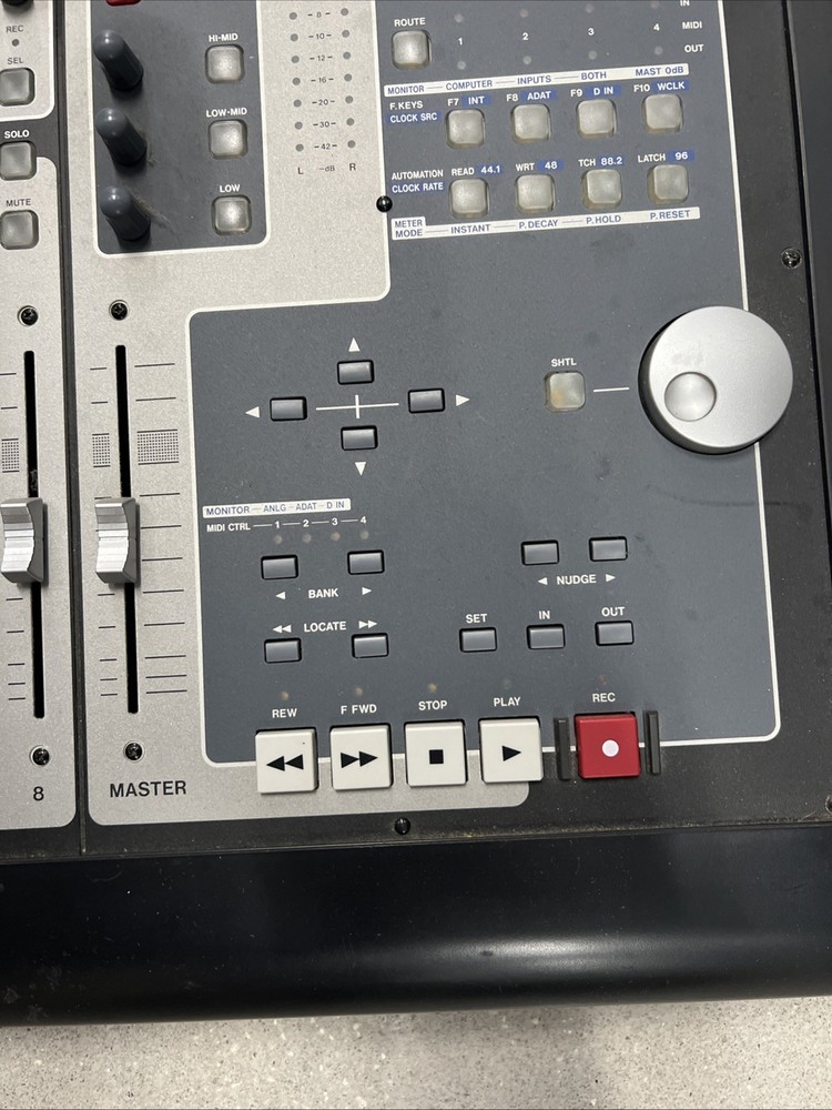 TASCAM FW-1884 FireWire Audio/MIDI Interface & Control Surface Mixer.