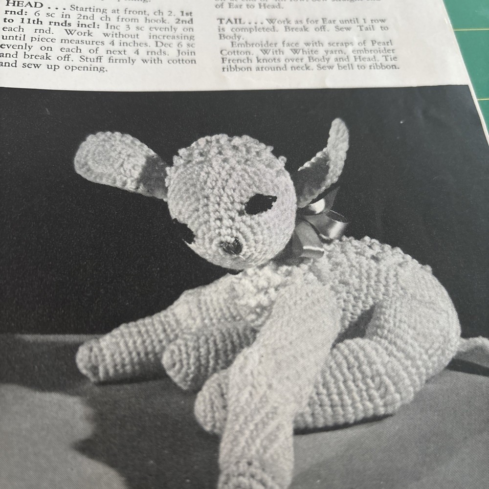 Unique Antique Crochet Patterns Booklet - Including Curtain Pulls