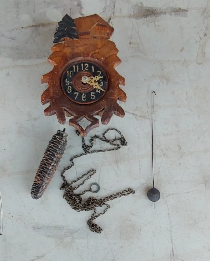 Vintage Black Forrest Clock