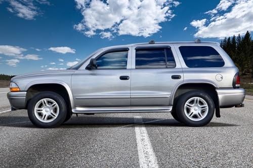 Tape On External Window Visor, Compatible with 1998-2004 Dodge Durango,