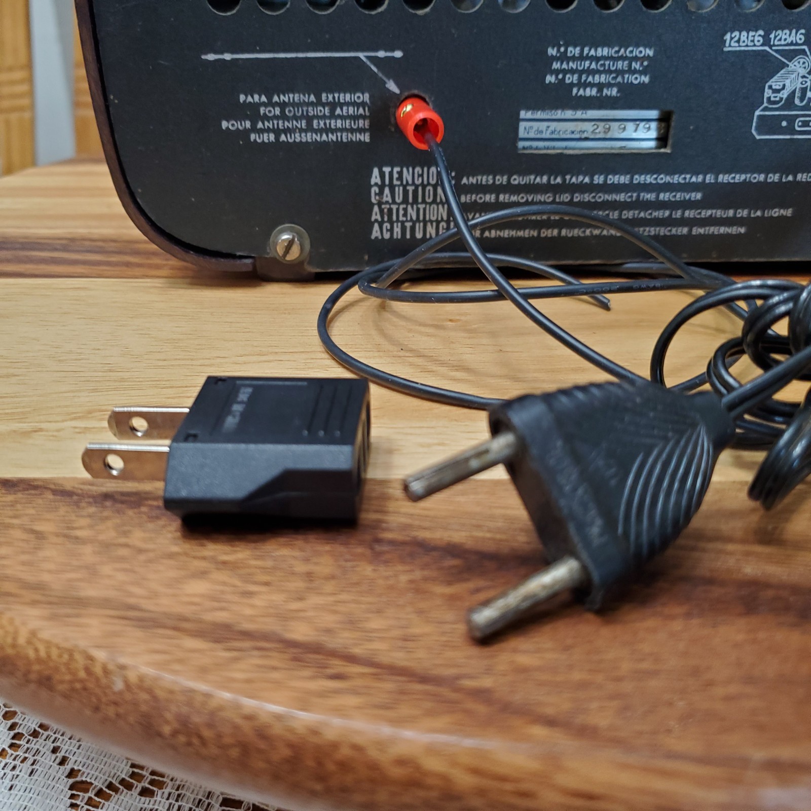 Ultra Rare Vintage 1954 Telefunken U-1515 Marimba Radio - Very Nice Works