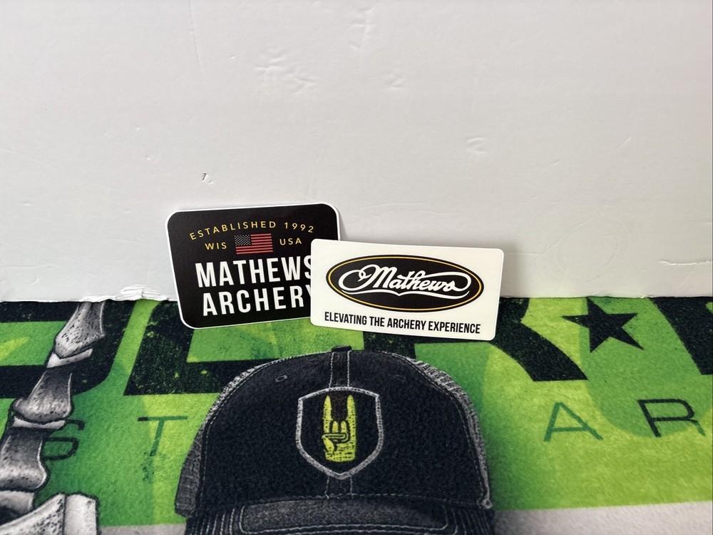 Mathews Archery Sticker Decals (2 Pack) New
