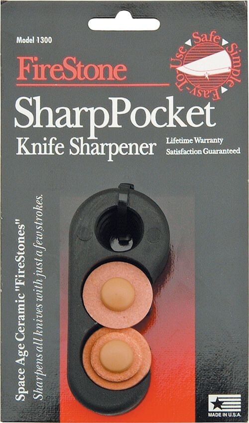 Skarpen SharpPocket Knife Sharpener Ceramic Sharpening Wheels Broadhead Wrench