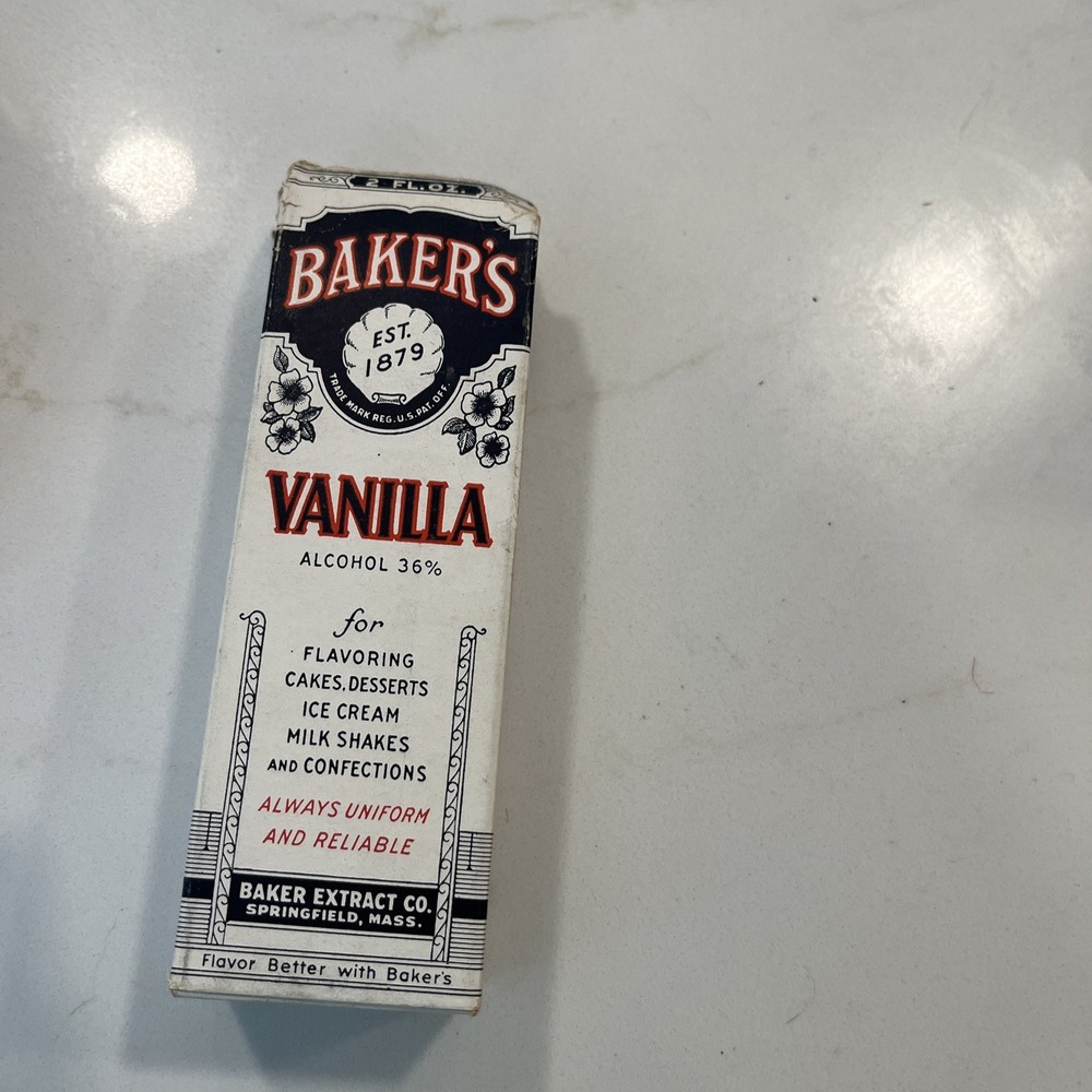 Baker’s Pure Extract Vanilla Box Only