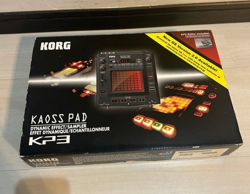 Korg KP-3 Kaoss Pad Dynamic Effect Sampler