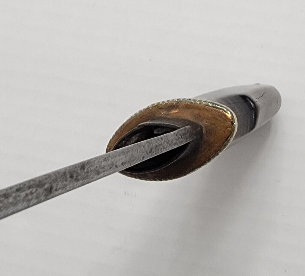 ANTIQUE BHUTAN / TIBET SILVER DAGGER #2