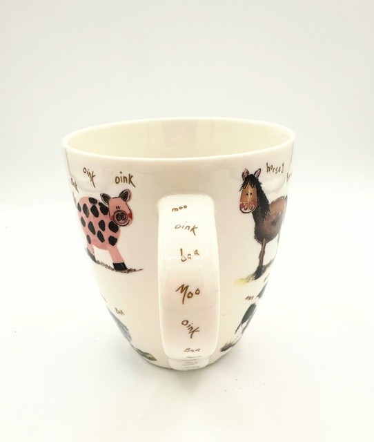 Alex Clark barnyard mug